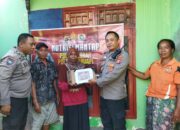 Bantuan Nutrisi Polsek Labuapi Dukung Kesehatan Warga Disabilitas di Lombok Barat