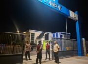 Polisi Rutin Patroli Malam di Depot LPG Sekotong Barat