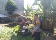 Bhabinkamtibmas Kediri Gelar Silaturahmi dan Dorong Ketahanan Pangan Desa Montong Are