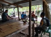 Bhabinkamtibmas Batulayar Barat Aktif Jalin Silaturahmi, Sosialisasikan Ketahanan Pangan kepada Warga