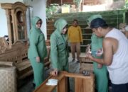 Ibu Indah Piek Budyakto Apresiasi Kerajinan Cukli Khas Mataram
