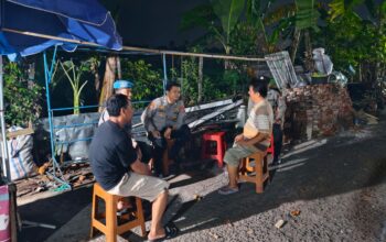 Polsek Kediri Intensifkan Patroli Dialogis Jaga Kamtibmas