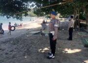 Patroli Rutin Polsek Batulayar Jaga Kondusifitas Wisata Senggigi