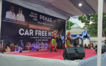 Polsek Gerung Sukses Amankan ‘Car Free Nite’ Pemda Lombok Barat yang Meriah
