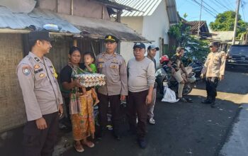 Polsek Kediri Terus Bergerak, Program Jumat Berkah Peduli Stunting Sudah Berjalan Lebih dari Dua Tahun
