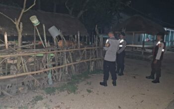 Upaya Polsek Sekotong Mencegah Kriminalitas dengan Patroli Rutin pada Jam Rawan