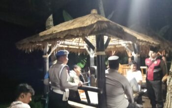 Cegah Curat, Curas, dan Curanmor, Polsek Sekotong Gencarkan Patroli