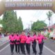 Meriah dan Penuh Semangat, Bhayangkari NTB Gelar Jalan Santai Sambut HUT ke-45 Yayasan Kemala Bhayangkari