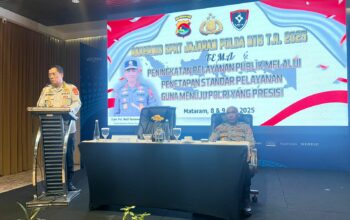 Polda NTB Gelar Rakernis SPKT: Tingkatkan Standar Layanan Publik Menuju Polri Presisi