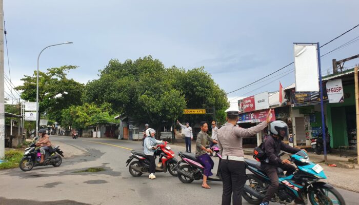 Strong Point Upaya Sat Lantas Ciptakan Kamseltibcarlantas