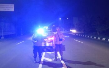 Patroli Rutin Polsek Labuapi, Cegah 3C dan Peredaran Narkoba