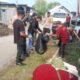 Jumat Bersih, Bhabinkamtibmas Desa Daha Ajak Warga Jaga Kamtibmas
