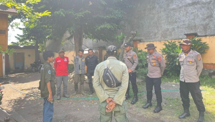 Antisipasi Perburuan dan Pembalakan Liar Polsek Tambora Menggelar Patroli Gabungan