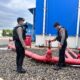 Unit Pamobvit Sat Samapta Polres Bima Kota Laksanakan Pengamanan dan Patroli di Objek Vital PLTMG Bonto Bima