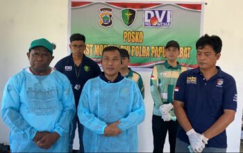 15 Jenazah Korban Bencana Banjir Bandang di Pegunungan Arfak Berhasil Diidentifikasi oleh Tim DVI dan INAFIS Polda Papua Barat
