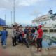 Polsek Kawasan Pelabuhan Laut Bima Laksanakan Patroli Rutin dan Beri Imbauan Kamtibmas di Areal Dermaga