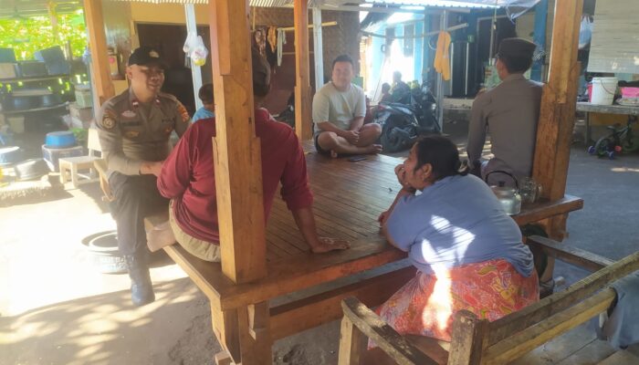 Wujudkan Harkamtibmas, Polsek Gangga Gelar Patroli Dialogis