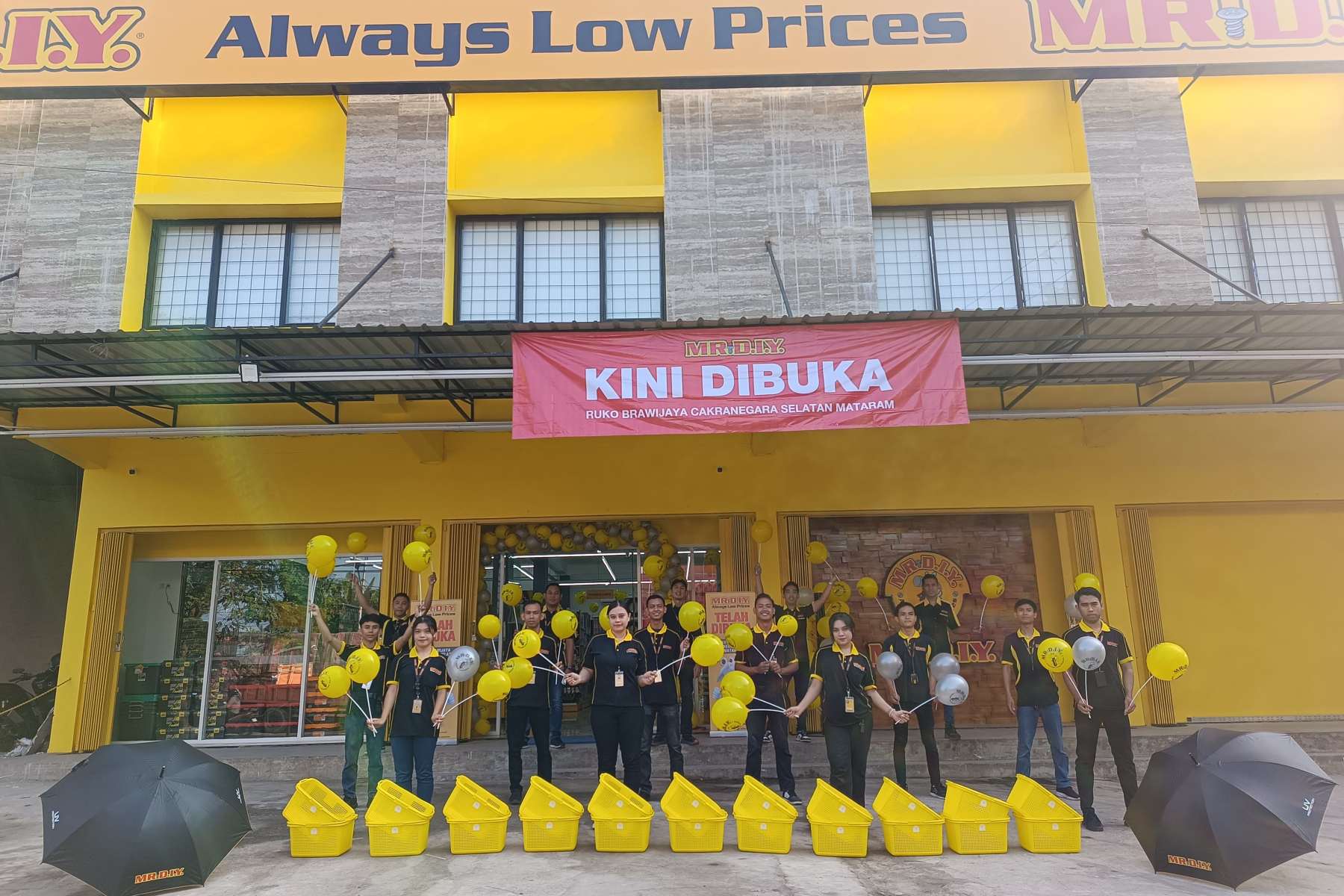 MR.D.I.Y. Resmi Buka Toko ke-12 di Lombok Hadir Lebih Dekat, Hemat, dan Lengkap untuk Keluarga Mataram