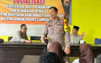 Polres Lombok Barat Gencarkan Edukasi Cegah Kenakalan Remaja di SMKN 1 Kuripan