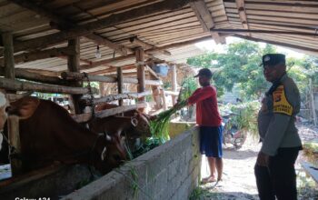 Polri Dukung Swasembada Pangan di Lombok Barat
