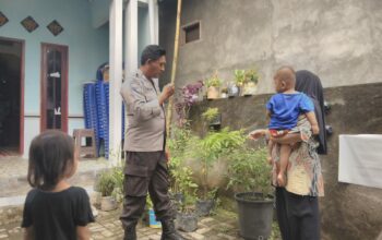 Polsek Kediri Aktifkan Peran Polisi Desa dalam Isu Ketahanan Pangan