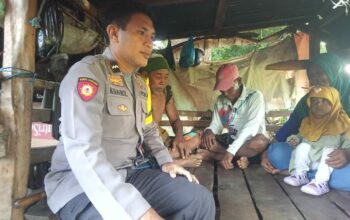 Bhabinkamtibmas Kandai 1 Pererat Silaturahmi, Ajak Warga Jaga Keamanan Lingkungan