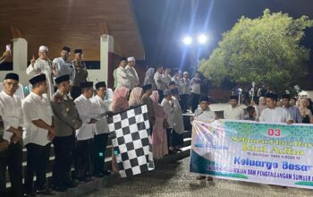 Kapolres Sumbawa Barat Hadiri Pelepasan Takbir Keliling Idul Adha 1446 H