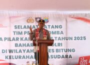 Jelang Hari Bhayangkara ke-79, Baharkam Polri Lakukan Penilaian Lomba Tiga Pilar Kamtibmas di Duasudara Bitung