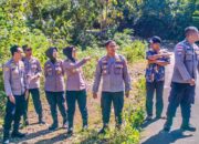 Polres Lombok Barat Dampingi Polda NTB Tinjau Lahan Jagung di Sekotong
