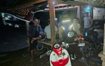 Polsek Kuripan Intensifkan Patroli Malam di Dusun Dasan Geres Pande