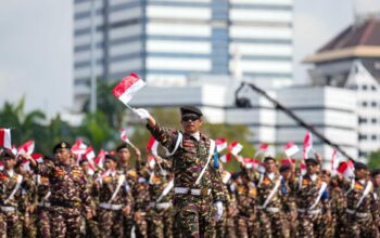 Polri Dekat Dengan Organisasi Keagamaan, Defile HUT Bhayangkara ke-79 Semakin Meriah