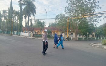 Sat Lantas Polres Bima Kota Laksanakan Rawan Pagi, Wujudkan Rasa Aman Bagi Pengguna Jalan
