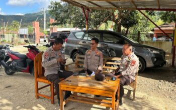 Sukseskan Program Prioritas Presiden RI, Bag SDM Polres Bima Cek Lahan Jagung Kuartal II dan III di Mapolsek Monta dan Parado