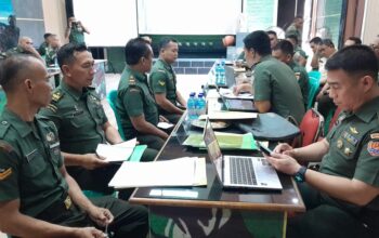 TIM Dalproggar TNI AD Tinjau Efektivitas Program Kodim Mataram