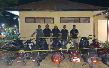 Tim Opsnal Satreskrim Polres Bima Kota Back Up Polres Manggarai Barat, Amankan Barang Bukti Hasil Penggelapan