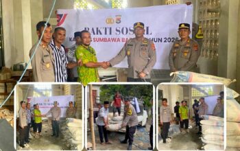Bakti sosial Kapolres Sumbawa Barat, Dukung Pembangunan Tempat Ibadah Masyarakat