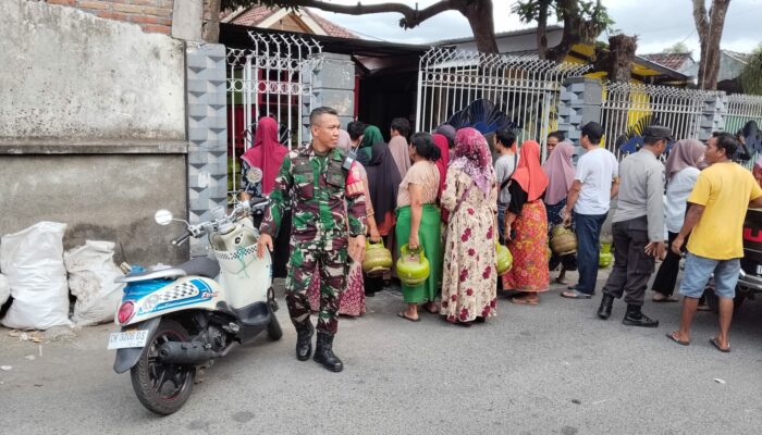 Penyaluran LPG Bersubsidi di Beleka Berjalan Tertib