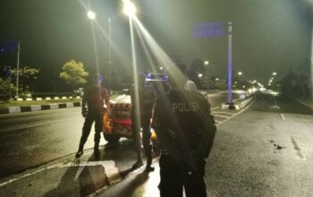 Polres Lombok Barat Intensifkan Patroli Blue Light di Jalur Baypass BIL II