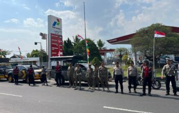 Patroli Skala Besar Polres Lombok Barat, Antisipasi Gangguan Keamanan