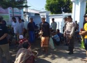 Silaturahmi Polres Lombok Barat di Pasar Segenter Warga Diajak Aktif Jaga Keamanan