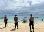 Upaya Polsek Sekotong Ciptakan Wisata Aman di Pantai Elak-Elak Lombok Barat