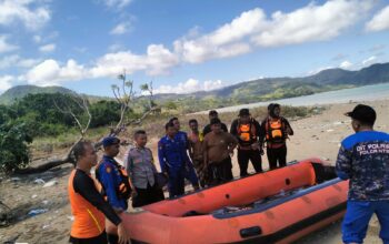 Pemancing Hilang di Pantai Panggang Sekotong Ditemukan Meninggal Dunia