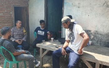 Bhabinkamtibmas Kelurahan Jatibaru Timur Laksanakan Sambang dan Himbauan Kamtibmas