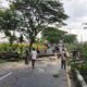 Gotong Royong TNI dan BPBD Buka Akses Jalan By Pass BIL