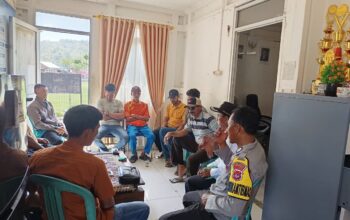Musyawarah dan Kordinasi sebagai langkah Perkuat Keamanan Desa