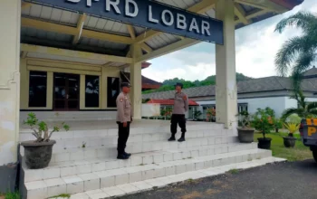 Tingkatkan Rasa Aman Warga, Polsek Gerung Sisir Area Wisata dan Perkantoran
