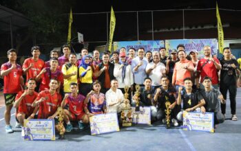 Sukses Digelar, Final Kapolres Cup Jadi Ajang Pembinaan Atlet Voli Sumbawa