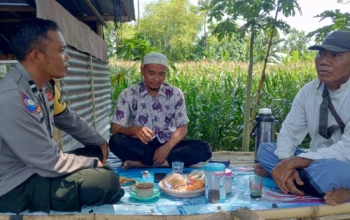 Bhabinkamtibmas Bangun Ketahanan Pangan Lewat Door to Door System