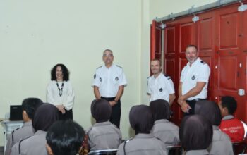 Kunjungan Delegasi Kepolisian Prancis Perkuat Kerja Sama dan Motivasi Calon Bintara Polwan