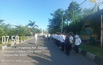 Kasat Reskrim Polres Lombok Utara Tekankan Disiplin dan Etika Personel, Hindari Pelanggaran yang Cederai Citra Polri